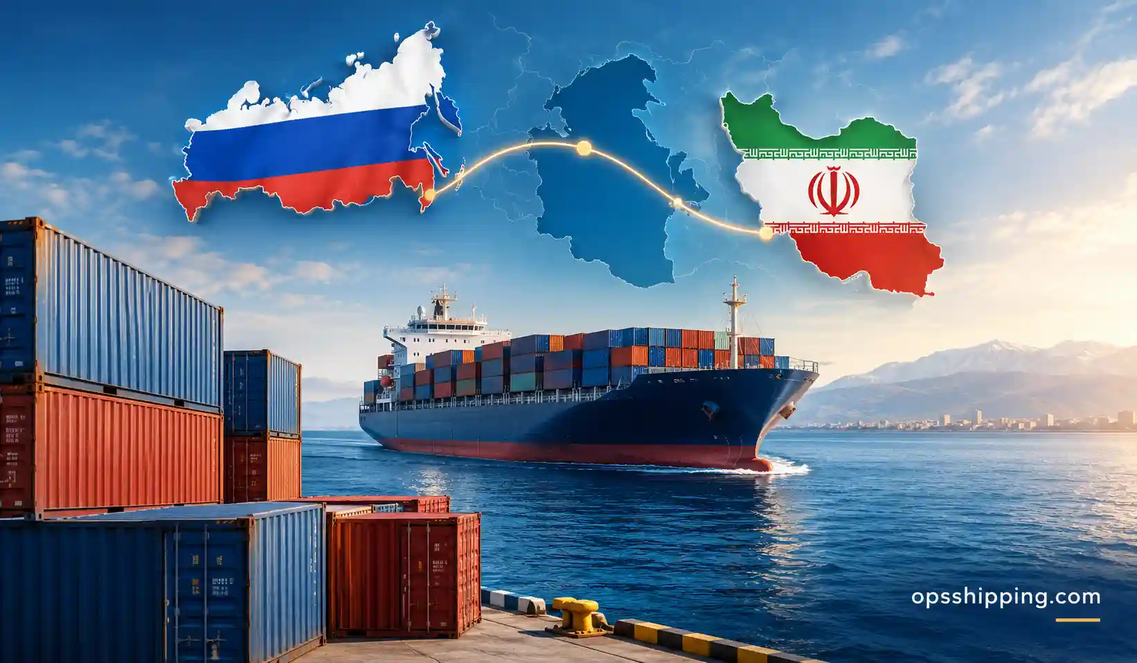 حمل کالا از روسیه به ایران